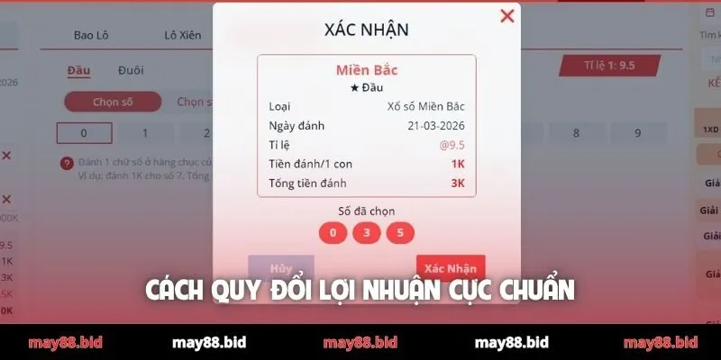 Cách quy đổi lợi nhuận cực chuẩn
