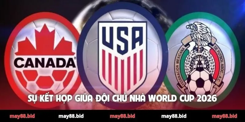 Sự kết hợp giữa đội chủ nhà World Cup 2026